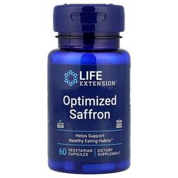 Life Extension Optimized Saffron 60 Vegetarian Capsules 78 Mg Per Capsule