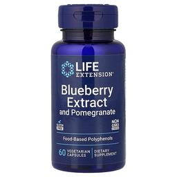 Life Extension Blueberry Extract And Pomegranate 60 Vegetarian Capsules