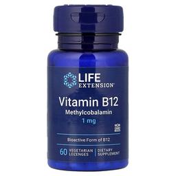 Life Extension Vitamin B12 1 Mg 60 Vegetarian Lozenges
