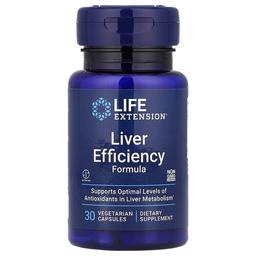 Life Extension Liver Efficiency Formula 30 Vegetarian Capsules
