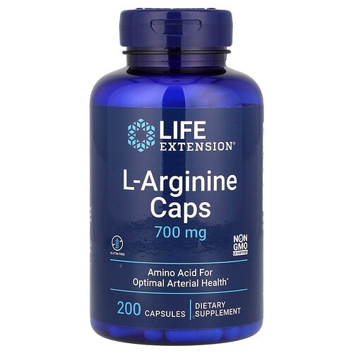Life Extension L Arginine Caps 700 Mg 200 Capsules product image