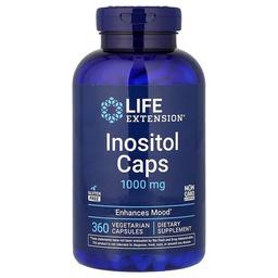 Life Extension Inositol Caps 1 000 Mg 360 Vegetarian Capsules