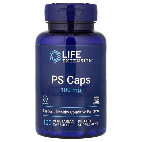 Life Extension Ps Caps 100 Mg 100 Vegetarian Capsules product image