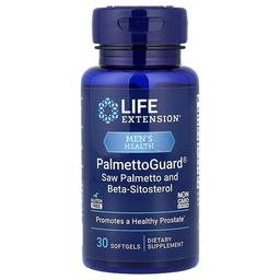 Life Extension Men S Health Palmettoguard Saw Palmetto And Beta Sitosterol 30 Softgels
