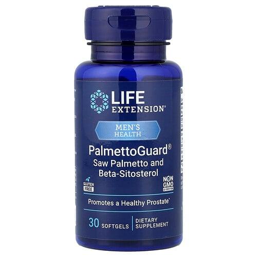 Life Extension Men S Health Palmettoguard Saw Palmetto And Beta Sitosterol 30 Softgels product image