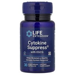 Life Extension Cytokine Suppress With Egcg 30 Vegetarian Capsules