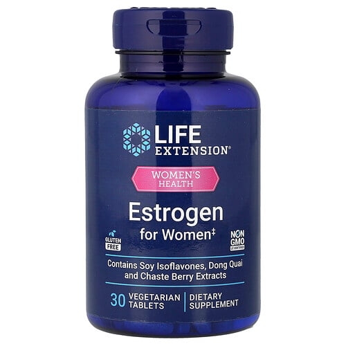 Life Extension Women S Health Estrogen For Women 30 Vegetarian Tablets product image