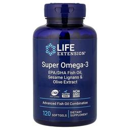 Life Extension Super Omega 3 120 Softgels