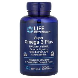 Life Extension Super Omega 3 Plus 120 Softgels