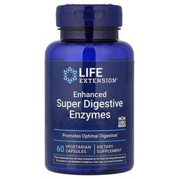 Life Extension Enhanced Super Digestive Enzymes 60 Vegetarian Capsules