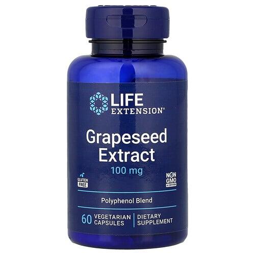 Life Extension Grapeseed Extract 60 Vegetarian Capsules product image