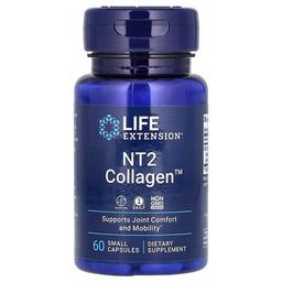 Life Extension Nt2 Collagen 60 Small Capsules 40 Mg Per Capsule