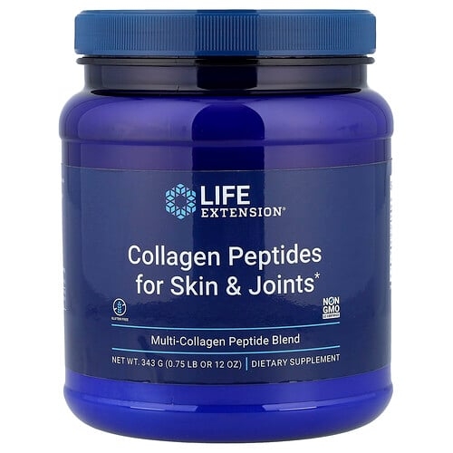 Life Extension Collagen Peptides For Skin Joints 12 Oz 343 G product image