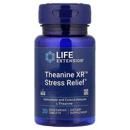 Life Extension Theanine Xr Stress Relief 30 Vegetarian Tablets