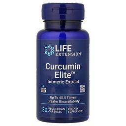 Life Extension Curcumin Elite Turmeric Extract 30 Vegetarian Capsules