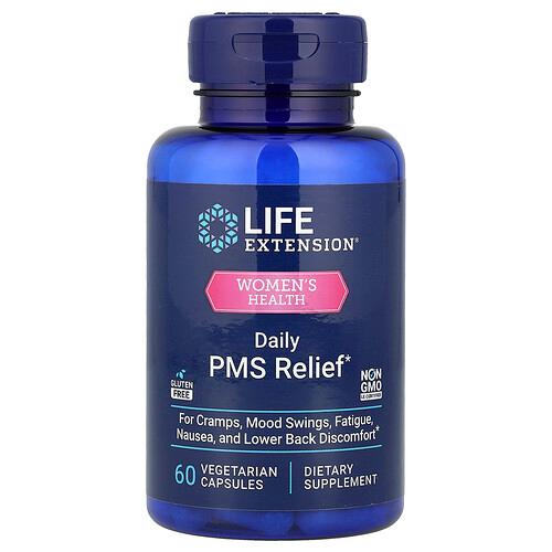Life Extension Women S Health Daily Pms Relief 60 Vegetarian Capsules product image