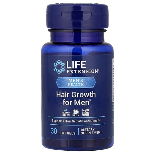 Life Extension Men S Health Hair Growth For Men 30 Softgels product image