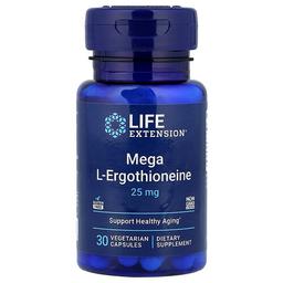 Life Extension Mega L Ergothioneine 30 Vegetarian Capsules