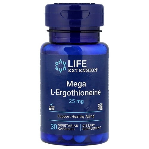 Life Extension Mega L Ergothioneine 30 Vegetarian Capsules product image