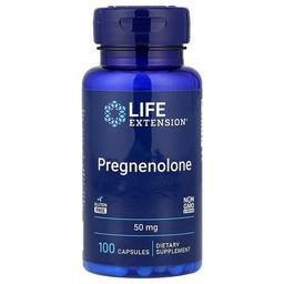 Life Extension Pregnenolone 50 Mg 100 Capsules