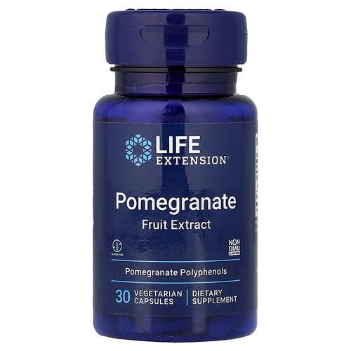 Life Extension Pomegranate Fruit Extract 30 Vegetarian Capsules product image