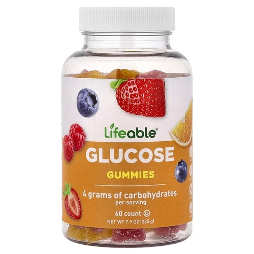 Lifeable Glucose Gummies Mixed Fruit 60 Gummies product image