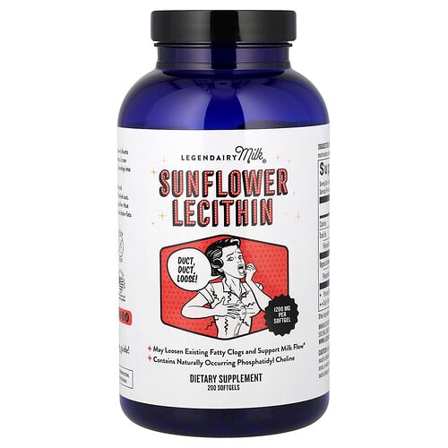 Legendairy Milk Sunflower Lecithin 200 Softgels product image