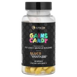 Alpha Lion Gains Candy Gluco Vantage 60 Capsules 100 Mg Per Capsule