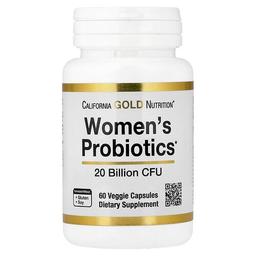 California Gold Nutrition Women S Probiotics With Probiotic Bacteria Blend Bifidobacterium Lactis Lactobacillus Acidophilus And Lactobacillus Rhamnosus 20 Billion Cfu 60 Veggie Capsules
