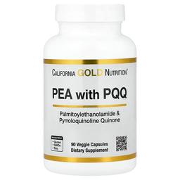 California Gold Nutrition Pea 300 Mg Pqq 10 Mg 90 Veggie Capsules