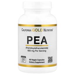 California Gold Nutrition Pea Palmitoylethanolamide 90 Veggie Capsules 300 Mg Per Capsule