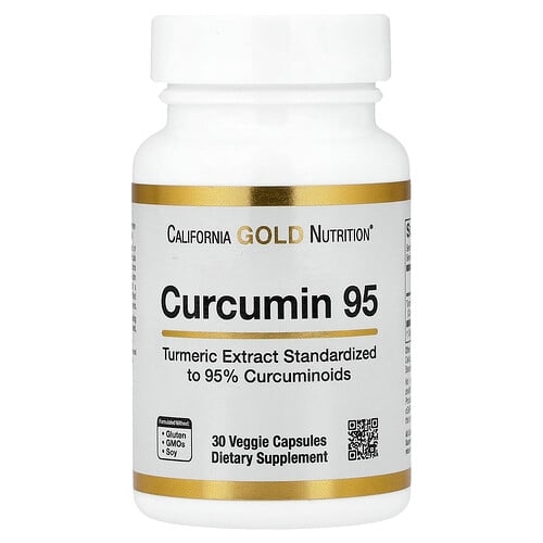 California Gold Nutrition Curcumin 95 30 Veggie Capsules 500 Mg Per Capsule product image