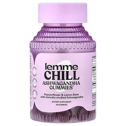 Lemme Chill Ashwagandha Gummies Mixed Berry 60 Gummies
