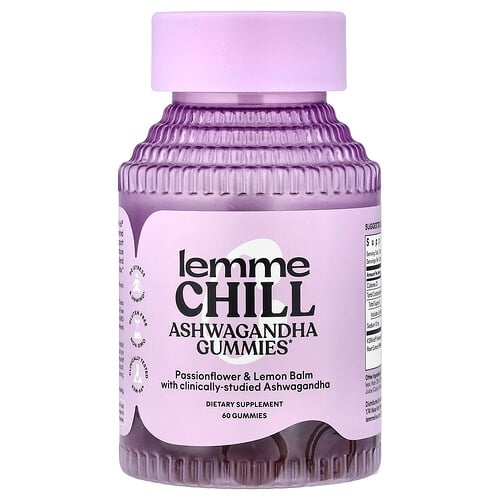 Lemme Chill Ashwagandha Gummies Mixed Berry 60 Gummies product image