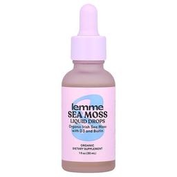 Lemme Organic Sea Moss Liquid Drops 1 Fl Oz 30 Ml