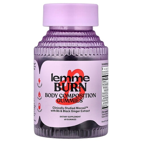 Lemme Burn Gummies Berry 60 Gummies product image