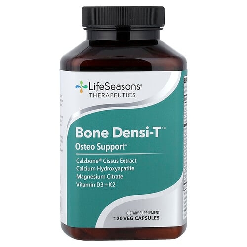 Lifeseasons Therapeutics Bone Densi T Osteo Support 120 Veg Capsules product image