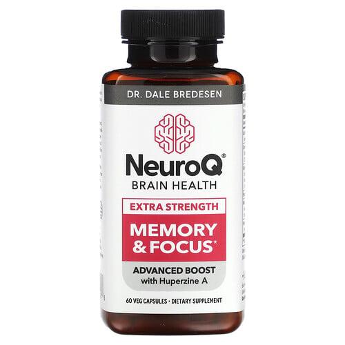 LifeSeasons, NeuroQ 두뇌 건강, 기억력 및 집중력, 베지 캡슐 60정 product image