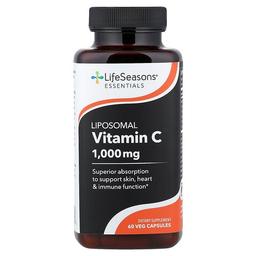 Lifeseasons Liposomal Vitamin C 60 Veg Capsules 500 Mg Per Capsule