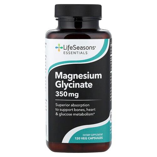 Lifeseasons Magnesium Glycinate 120 Veg Capsules 87 5 Mg Per Capsule product image