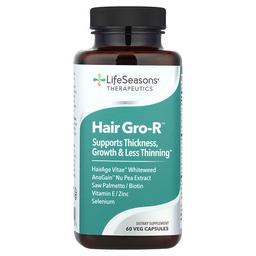 Lifeseasons Therapeutics Hair Gro R 60 Veg Capsules
