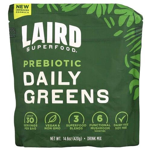Laird Superfood Prebiotic Daily Greens 14 8 Oz 420 G product image