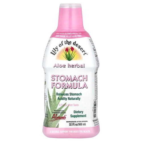 Lily Of The Desert Aloe Herbal Stomach Formula Fresh Mint 32 Fl Oz 960 Ml product image