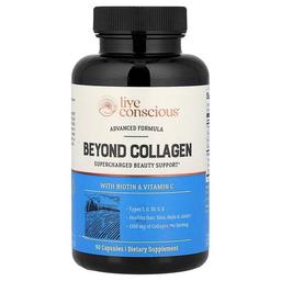Live Conscious Beyond Collagen With Biotin Vitamin C 90 Capsules