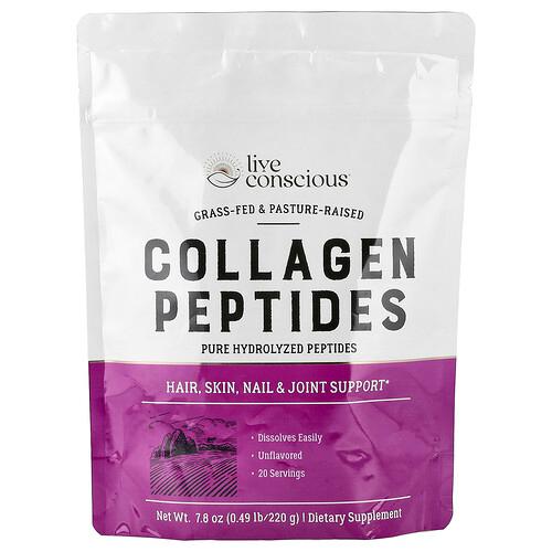 Live Conscious Collagen Peptides Unflavored 7 8 Oz 220 G product image