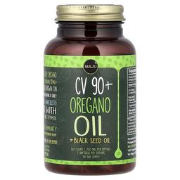 Maju Superfoods Cv 90 Oregano Oil Black Seed Oil 60 Softgels