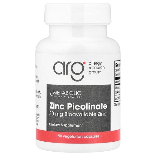 Metabolic Maintenance Zinc Picolinate 90 Vegetarian Capsules product image