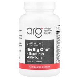 Metabolic Maintenance The Big One Without Iron Multivitamin 90 Vegetarian Capsules