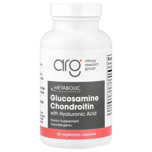 Metabolic Maintenance Glucosamine Chondroitin With Hyaluronic Acid 60 Vegetarian Capsules product image