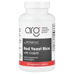 Metabolic Maintenance Red Yeast Rice With Coq10 120 Vegetarian Capsules